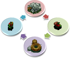 Cycle d'extraction